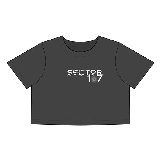 Crop - OBEY AND CONSUME Women's Faded Shirt